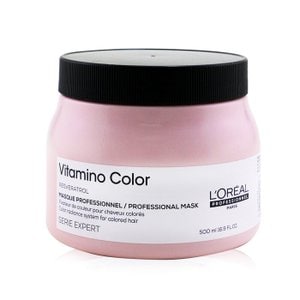 coscos 로레알 Professionnel Serie Expert Vitamino Color Resveratrol Color Radiance Sy. Mask For Colored Hair Salon Product 500ml