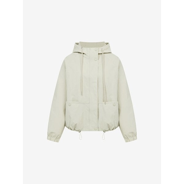 후드 스트링 버튼 집업 점퍼 (TMMAB2102)