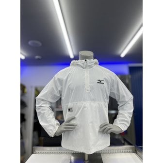 미즈노 [여주점] 32YE5A25 남여공용 우븐 아노락피스테 ANORAK 긴팔티 2C