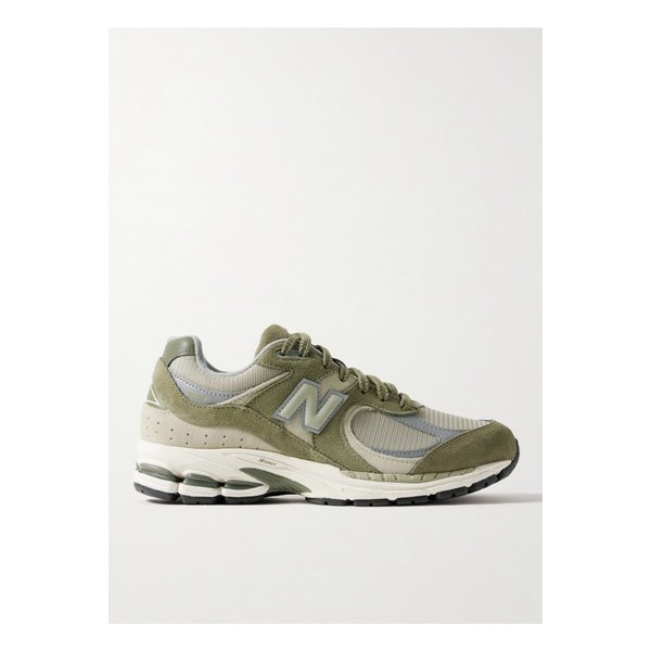 2002r 가죽 트리밍 메시 스웨이드 스니커즈 라이트 그린 1647597353264791