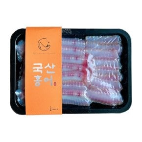 [S][백년수산] 국산 홍어 250g x 1팩 + [증정] 미니초장 1개