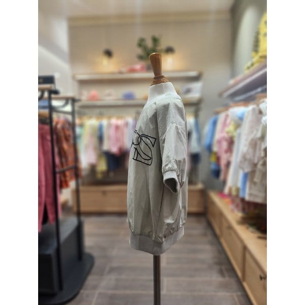 [파주점] 리틀그라운드 (BE)마이어나더스토리-나일론코지스웨트셔츠  7531G33215