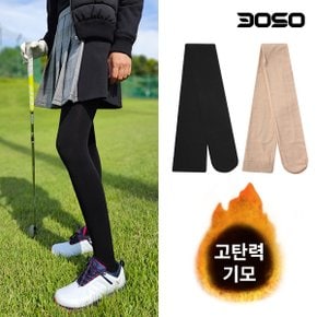 골프웨어 여성 고탄력 기모 골프타이즈양말/기모스타킹/IWWO
