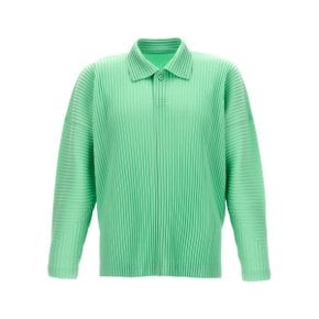 [이세이미야케] Long sleeve shirt HP46JM10260 Green