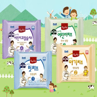 매일 상하치즈 유기농 치즈 60매 1~4 단계 택 1