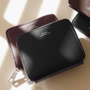 A.P.C. Malo Compact Wallet PXAWV-H63448 LZZ  아페쎄 남성용 말로 컴팩트 지갑 블랙