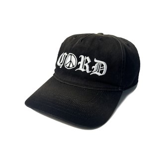 코드 Cordlist Emb. Bleach Washed Cap_Dust BK