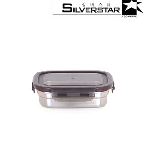 [BIZ][SILVERSTAR] 실버스타 모이 스텐레스 반찬통 밀폐용기 사각1호