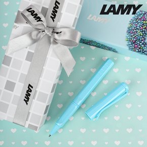 LAMY 라미  사파리 수성펜 아쿠아스카이 무료각인