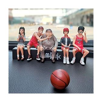  일본 슬램덩크 피규어 Slam Dunk Goods Figure Set of 5 Hanamichi Sakuragi Ryota Miyagi Ju Mi