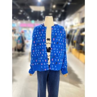 베네통 [여주점] 자카드 베이스볼 가디건 (BAKC70461)