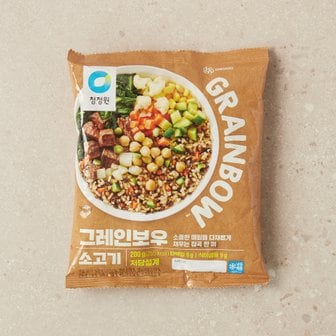 청정원 그레인보우 소고기 200g