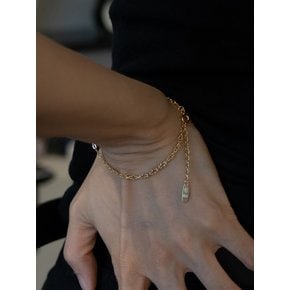 HUG LINK BRACELET_GOLD