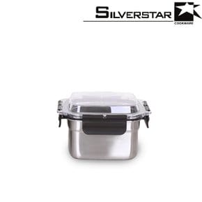 [BIZ][SILVERSTAR] 실버스타 오아이씨 국내산 돔형 스텐밀폐용기 3호 880ml