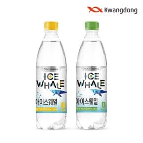 [무료배송] 광동 아이스웨일 탄산 500ml 레몬라임 20입+ 샤인머스캣 20입