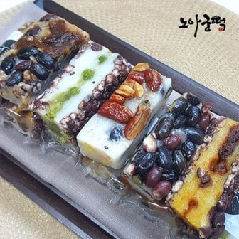  노아궁떡 영양떡 30개 2kg내외 개별포장(모듬영양6,완두배기6,콩찰떡6,쇠머리찰떡6,통팥찰떡6)