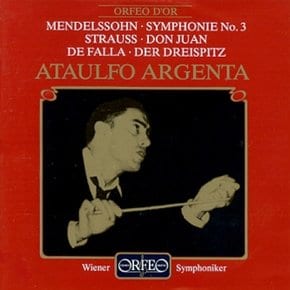 [CD] 멘델스존 / 스트라우스 / 팔야 - 교향곡 No.3 / 돈환 / 삼각모자/Mendelssohn / Strauss / Falla - Symphony No.3 / Don Juan / Der Dreispitz