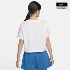 [나이키코리아공식]여성 나이키 스포츠웨어 크롭 티셔츠 HF4616-100