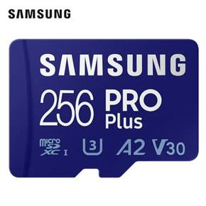 삼성 PRO Plus with Card Reader 마이크로SD 메모리카드 256GB/BK