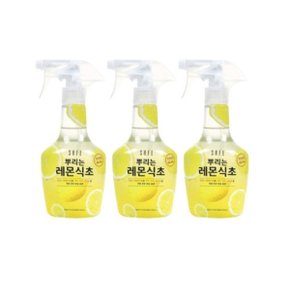 세이프 주방세제 뿌리는 레몬식초 스프레이 400ml 3개