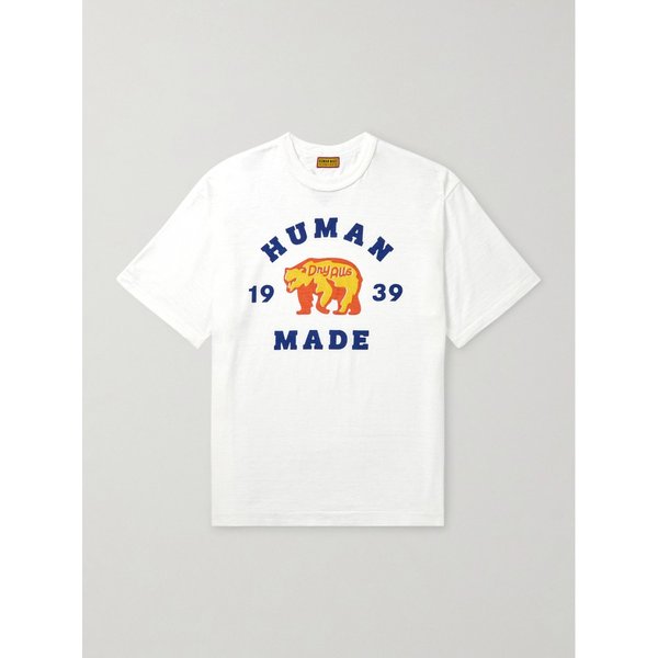 프린트 코튼 저지 티셔츠 46376663162886945