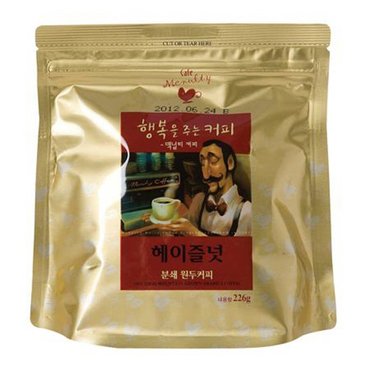  [맥널티] 헤이즐넛 원두분쇄커피 226g