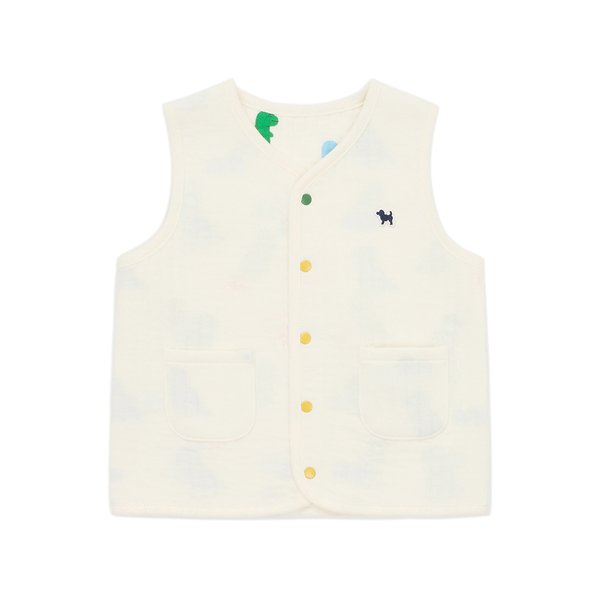 [여주점] [오프라벨 여주점] 블루독베이비 (IV) 쥬라기퀼팅베스트 (45170-030-01)