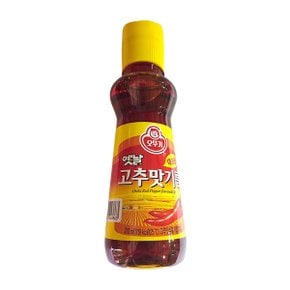 옛날 고추맛기름210ml