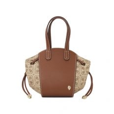 [부산점] 피아프 여성 토트백 BAG51682 JACQUARD LATTE CUOIO