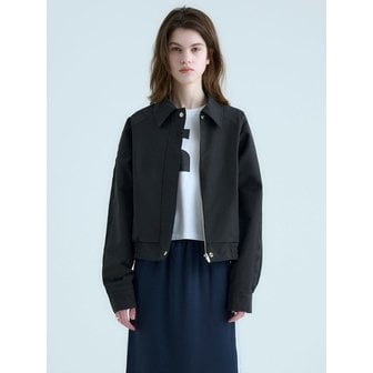 서니드 CROP BLOUSON(BK)