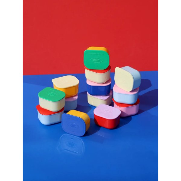 미니 소스통 100ml 3종 세트 (2colors) 간식 소스 밀폐용기 도시락