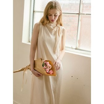 비키니밴더 글로이 리본 롱 원피스 & 슬립 Set