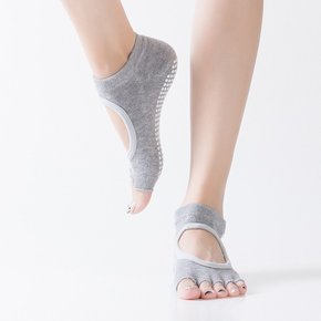 빼다 논슬립 요가 필라테스삭스 미끄럼방지 발가락 양말