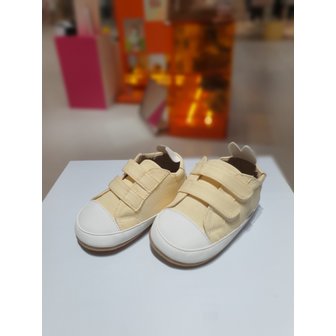 미니위즈 [시흥점] 위즈코튼 아기 걸음마 신발(레몬)(MZKCG1TSCT11LEM)