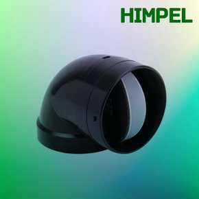 역류방지댐퍼 역풍차단 엘보형 담파 100mm