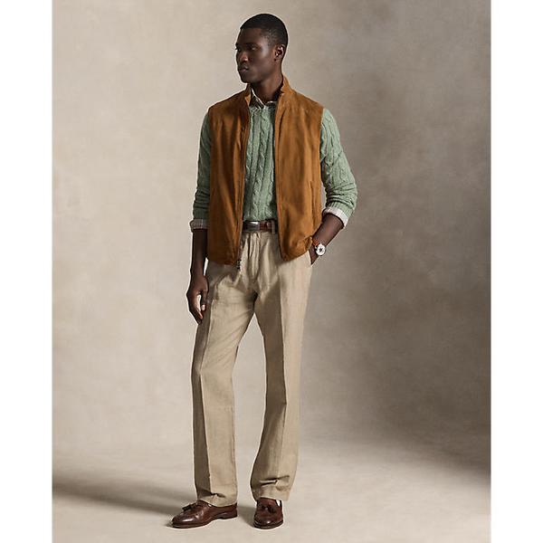 남성 맨해셋 클래식핏 리넨 코튼 팬츠(MNPOPNT14G20835260)