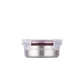 국산 스텐밀폐용기 클래식 원형 3호 300ml