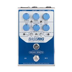 Origin Effects BASSRIG SUPER VINTAGE 오리진 이펙트 베이스릭 프리앰프 DI