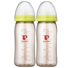 모유실감 ppsu 노꼭지젖병 트윈팩240ml 그린