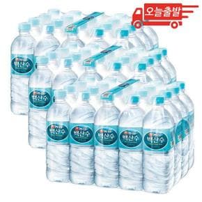 오늘출발 농심 백산수 유라벨 500ml 60개