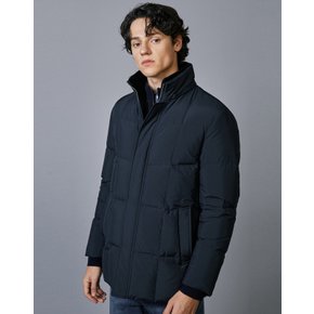 [23FW] [Imported Fabric] 네이비 성동 후드 다운 점퍼 DMJU3D003N3