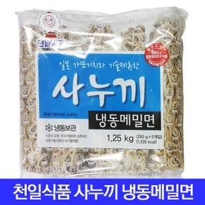 천일 사누끼 냉동 메밀면 250g x 5개