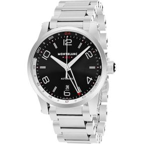 일본 몽블랑 시계 Montblanc 남성 Timewalker Swiss Automatic 스테인리스 스틸 Dress 워치 Colo