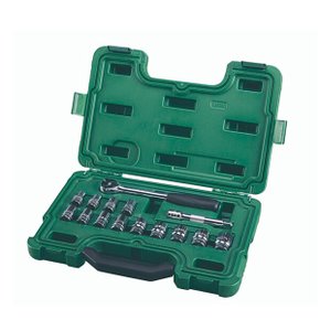 사타 SATA 1/2 육각 소켓 렌치 세트 15PCS 09525