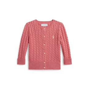 랄프 로렌 베이비 여아 미니 케이블 코튼 카디건(CWPOSWEF6820220650)