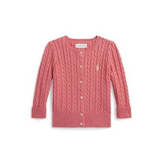 폴로 랄프 로렌 랄프 로렌 베이비 여아 미니 케이블 코튼 카디건(CWPOSWEF6820220650)