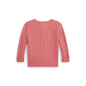 랄프 로렌 베이비 여아 미니 케이블 코튼 카디건(CWPOSWEF6820220650)