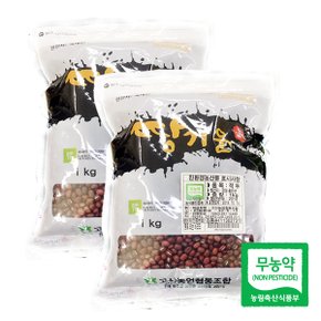 친환경 땅기운 팥(적두)1kgx2팩(2kg)