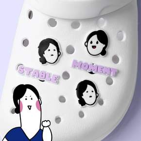 스테이블 부적 신발 파츠