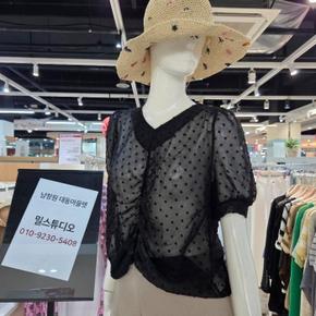 DP02 시스루 뒷지퍼 블라수스 LO7BLB100 (40363706)